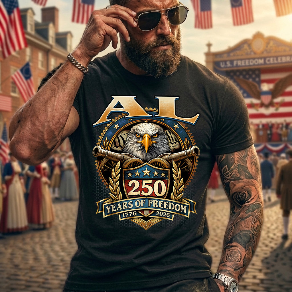 AL REVOLUTION-250USA-KTT...250 Years Of Freedom 1776-2026