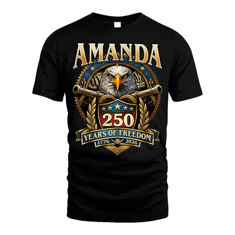 AMANDA REVOLUTION-250USA-KTT...250 Years Of Freedom 1776-2026