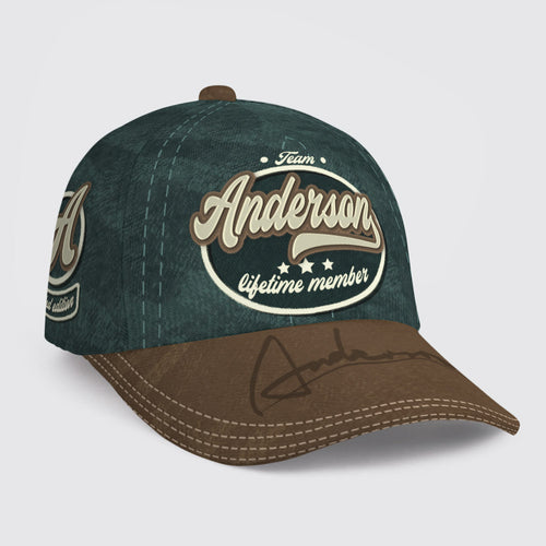 ANDERSON CAP02-KTT28 Team Lifetime Member
