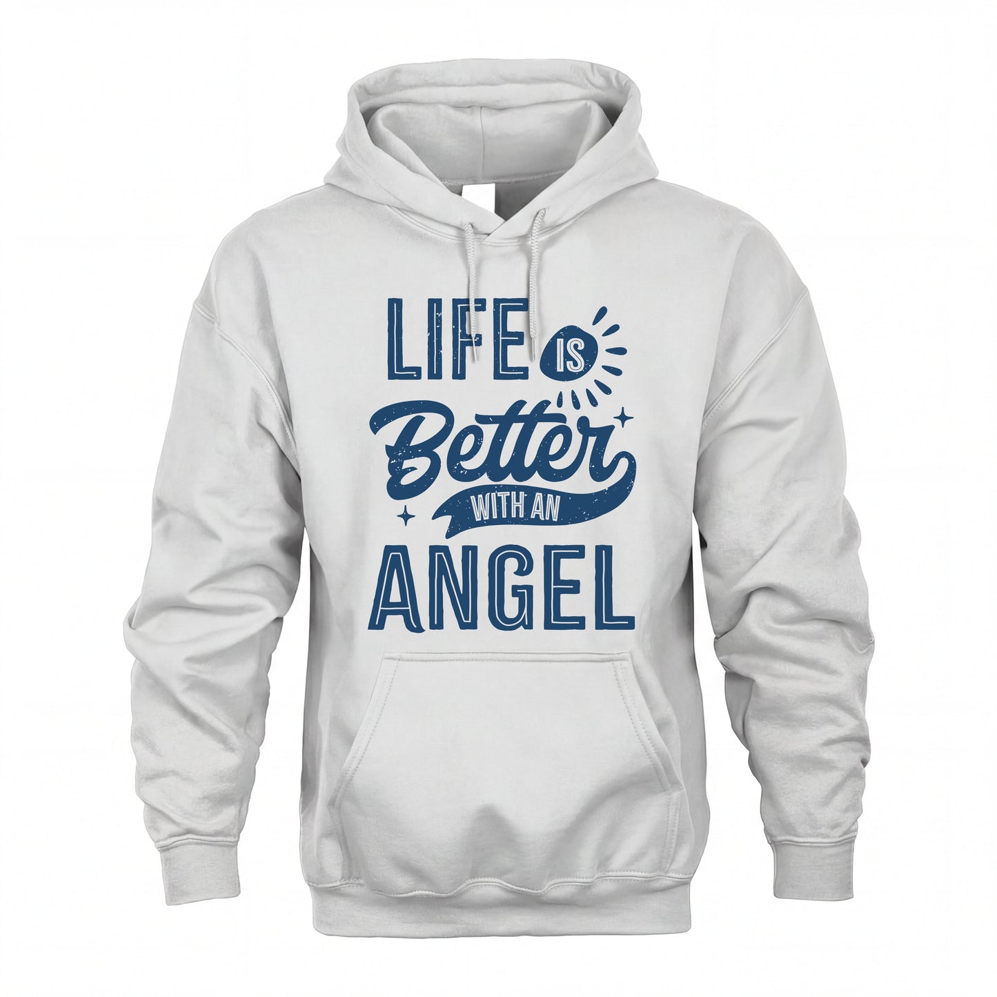 ANGEL HH88-K2–Personalized Name Quote T-Shirt Life Is Better With Unisex Gift