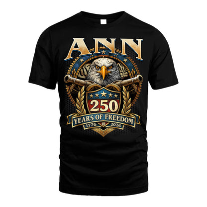 ANN REVOLUTION-250USA-KTT...250 Years Of Freedom 1776-2026