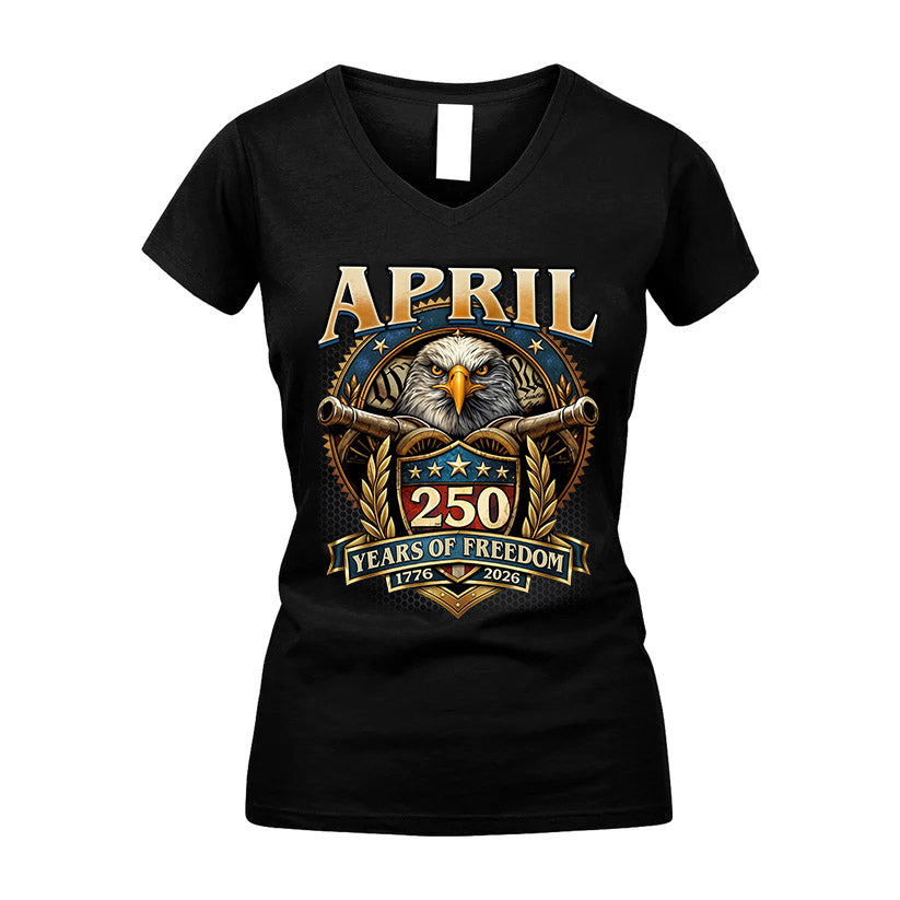 APRIL REVOLUTION-250USA-KTT...250 Years Of Freedom 1776-2026