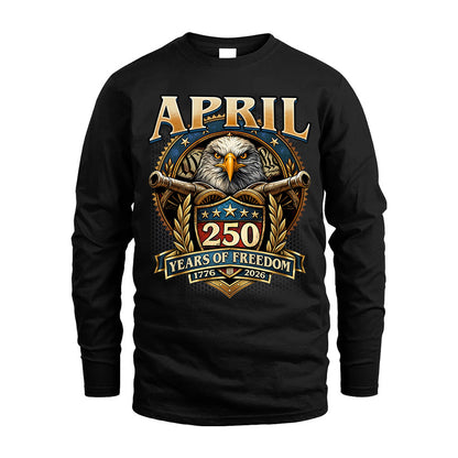APRIL REVOLUTION-250USA-KTT...250 Years Of Freedom 1776-2026