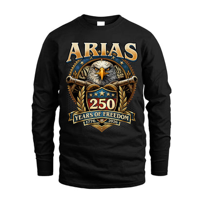 ARIAS REVOLUTION-250USA-KTT...250 Years Of Freedom 1776-2026