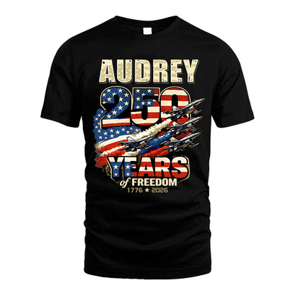 AUDREY 250YEARS-PROUD-250USA...250 Years Of Freedom 1776-2026