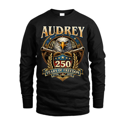 AUDREY REVOLUTION-250USA-KTT...250 Years Of Freedom 1776-2026