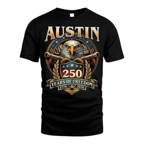 AUSTIN REVOLUTION-250USA-KTT...250 Years Of Freedom 1776-2026