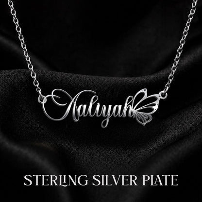 AALIYAH T02 Custom Name Necklace, Personalized Name Necklace, Birthday Gift, Christmas Gift for Her