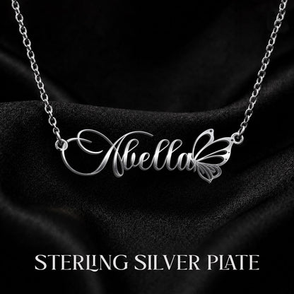 ABELLA T02 Custom Name Necklace, Personalized Name Necklace, Birthday Gift, Christmas Gift for Her