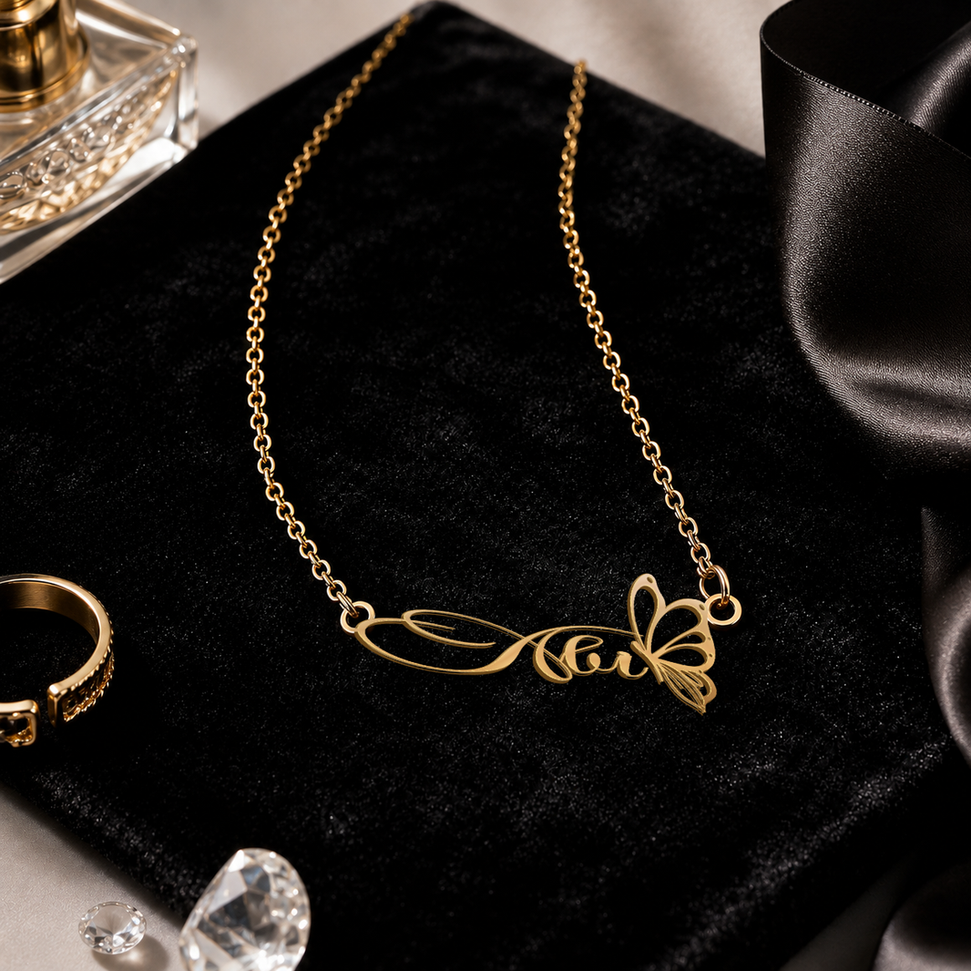ABI T02 Custom Name Necklace, Personalized Name Necklace, Birthday Gift, Christmas Gift for Her