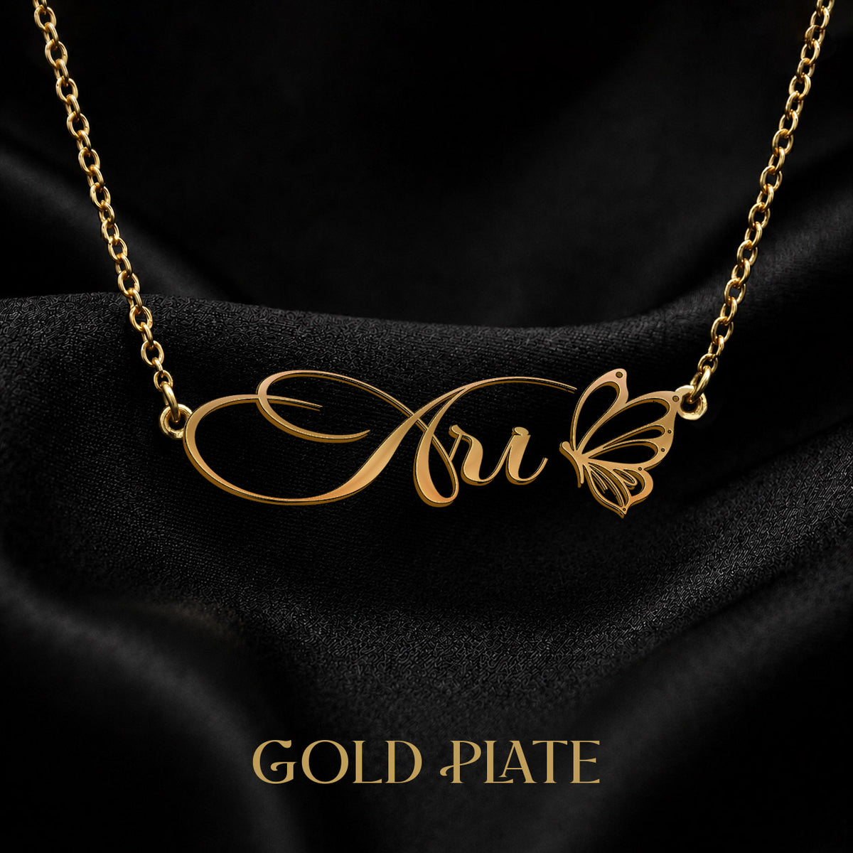 ARI T02 Custom Name Necklace, Personalized Name Necklace, Birthday Gift, Christmas Gift for Her