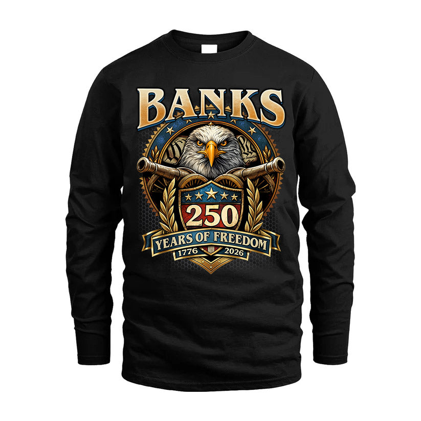BANKS REVOLUTION-250USA-KTT...250 Years Of Freedom 1776-2026