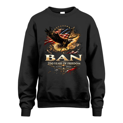 BAN HH88-K250-103...250 Years Of Freedom 1776-2026