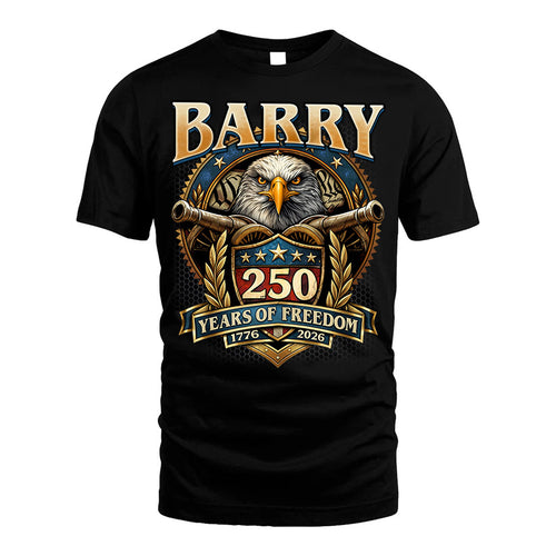 BARRY REVOLUTION-250USA-KTT...250 Years Of Freedom 1776-2026