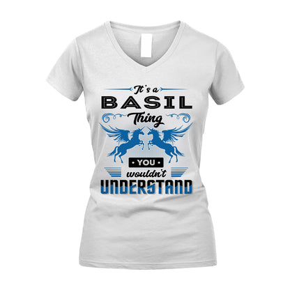 BASIL KTT-TT38 It’s a/an NAME Thing, You Wouldn’t Understand – Personalized Name T-Shirt