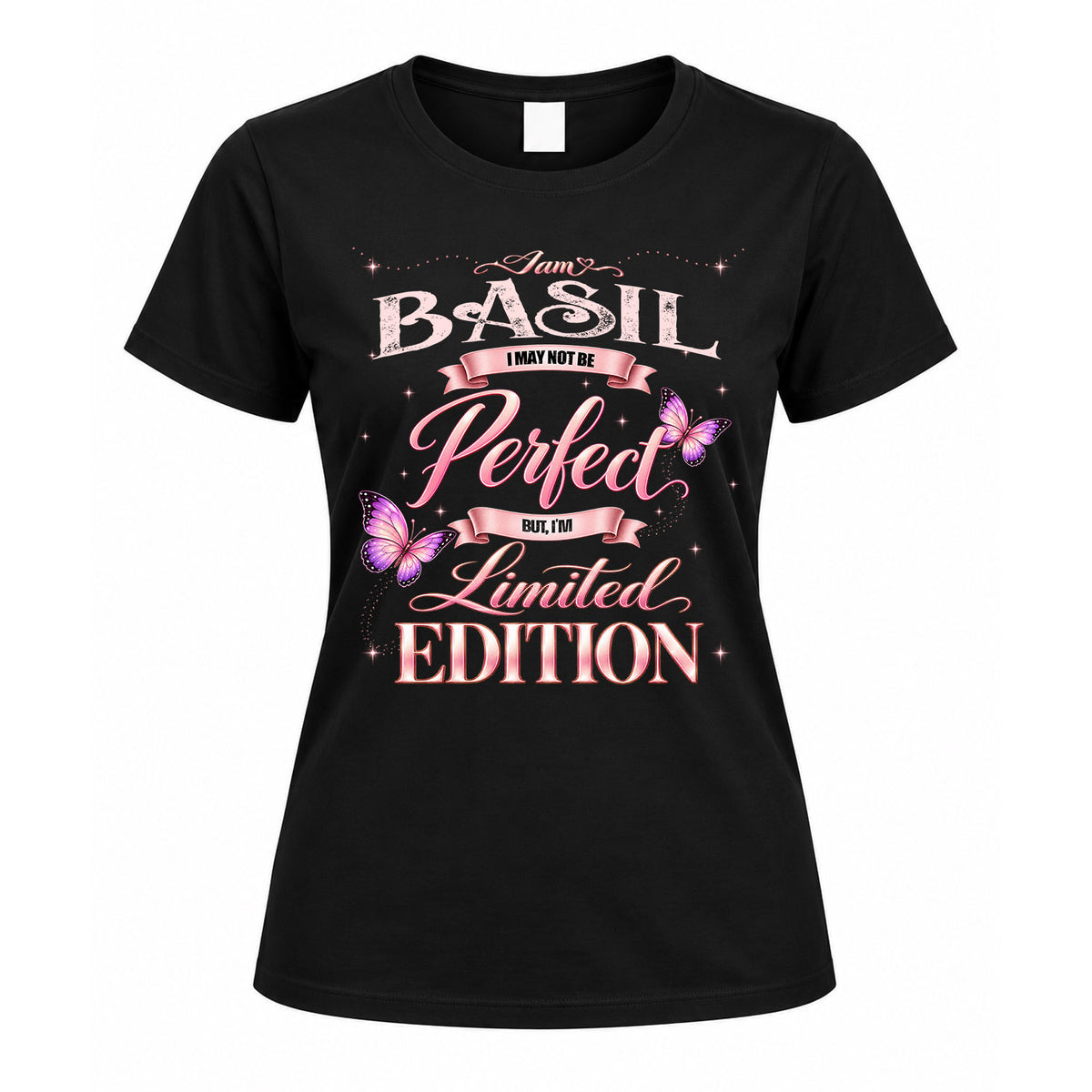 BASIL KTT-TT45 Personalized Funny Quote Apparel