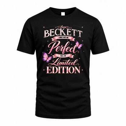 BECKETT KTT-TT45 Personalized Funny Quote Apparel