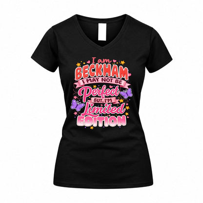 BECKHAM TT42 Personalized Shirt – I May Not Be Perfect, But I’m Limited Edition