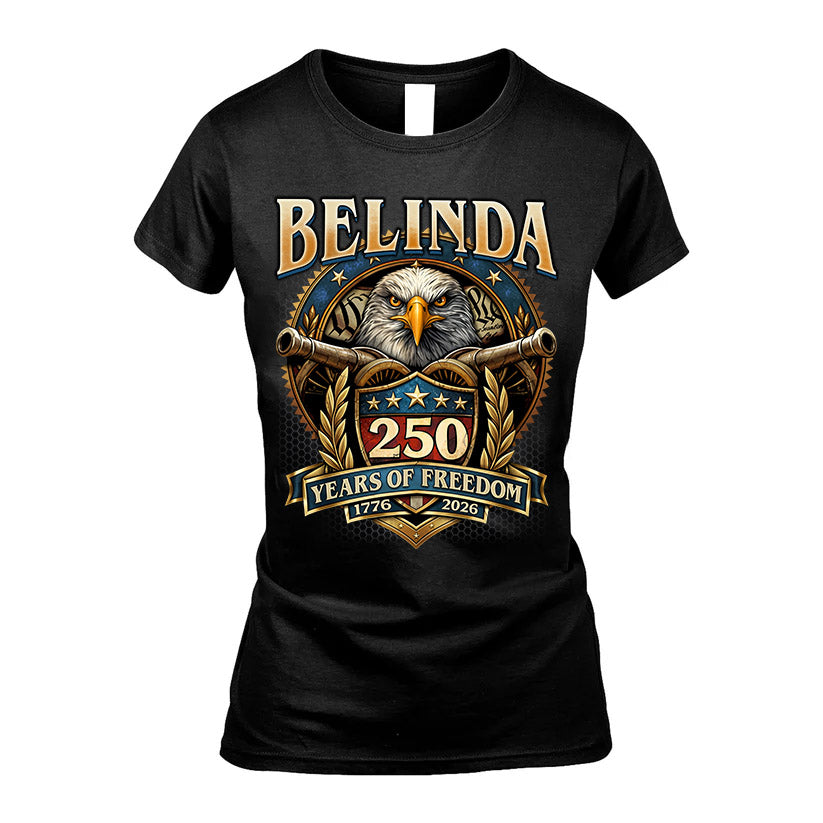 BELINDA REVOLUTION-250USA-KTT...250 Years Of Freedom 1776-2026