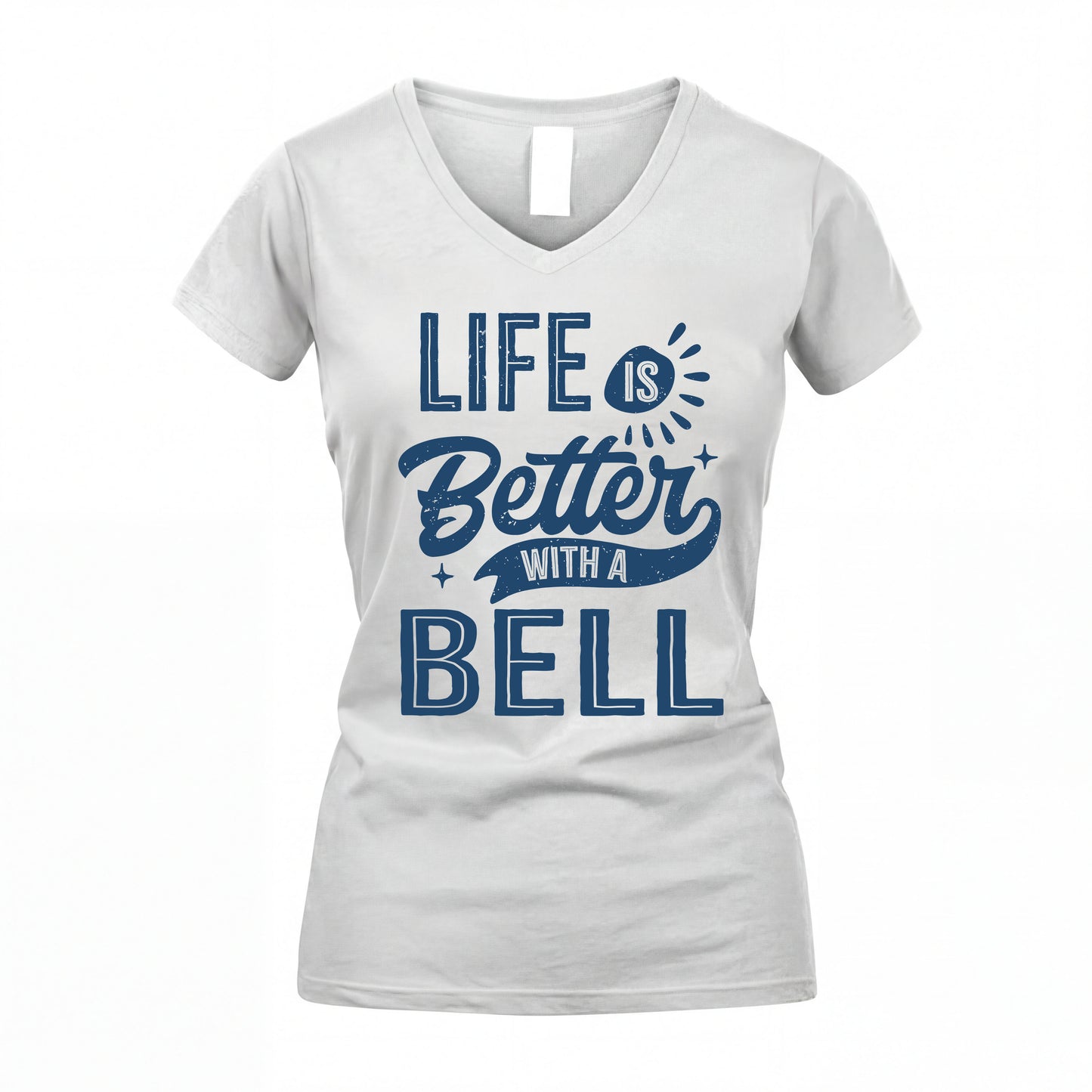 BELL HH88-K2–Personalized Name Quote T-Shirt Life Is Better With Unisex Gift
