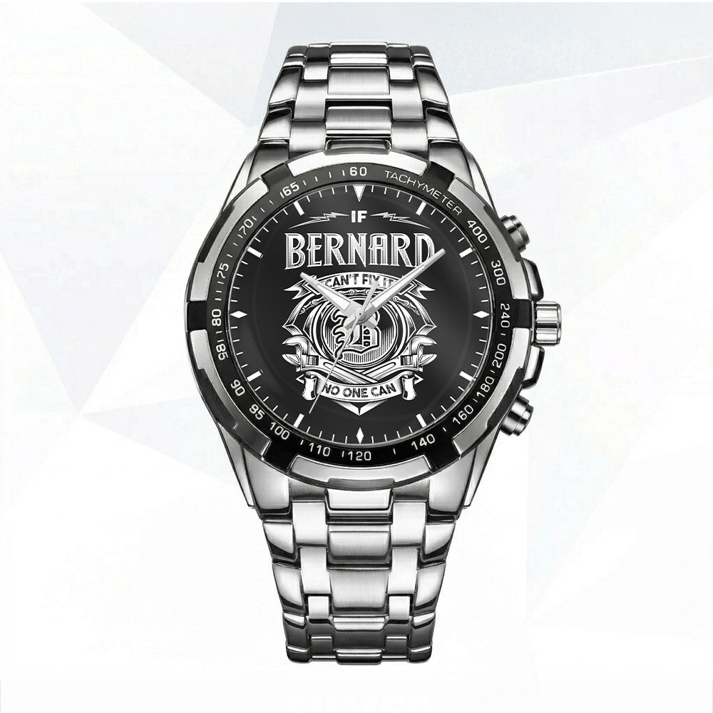 BERNARD K3579-06 Alloy-Quatz-Men Watch, Personalized Premium Gift for Anniversary