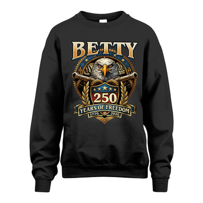 BETTY REVOLUTION-250USA-KTT...250 Years Of Freedom 1776-2026
