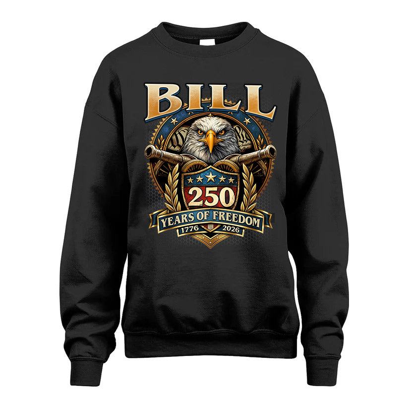 BILL REVOLUTION-250USA-KTT...250 Years Of Freedom 1776-2026