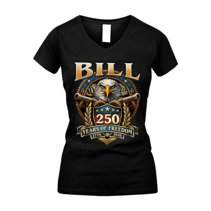 BILL REVOLUTION-250USA-KTT...250 Years Of Freedom 1776-2026