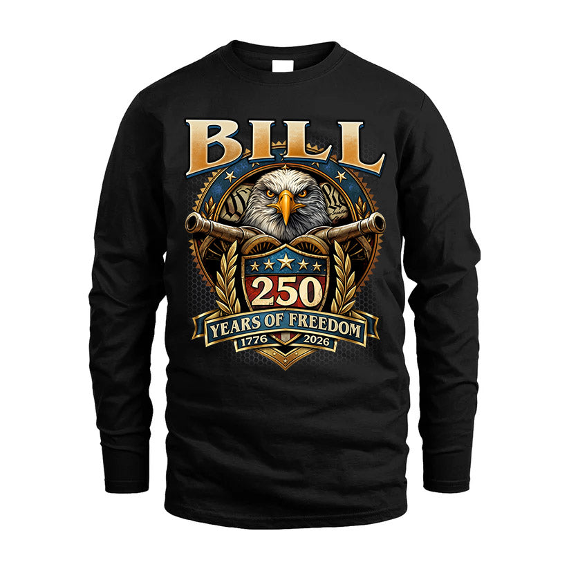 BILL REVOLUTION-250USA-KTT...250 Years Of Freedom 1776-2026