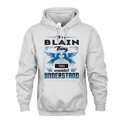 BLAIN KTT-TT38 It’s a/an NAME Thing, You Wouldn’t Understand – Personalized Name T-Shirt