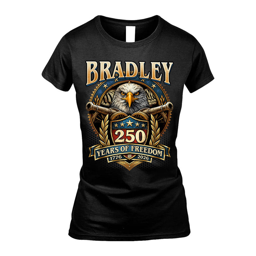 BRADLEY REVOLUTION-250USA-KTT...250 Years Of Freedom 1776-2026