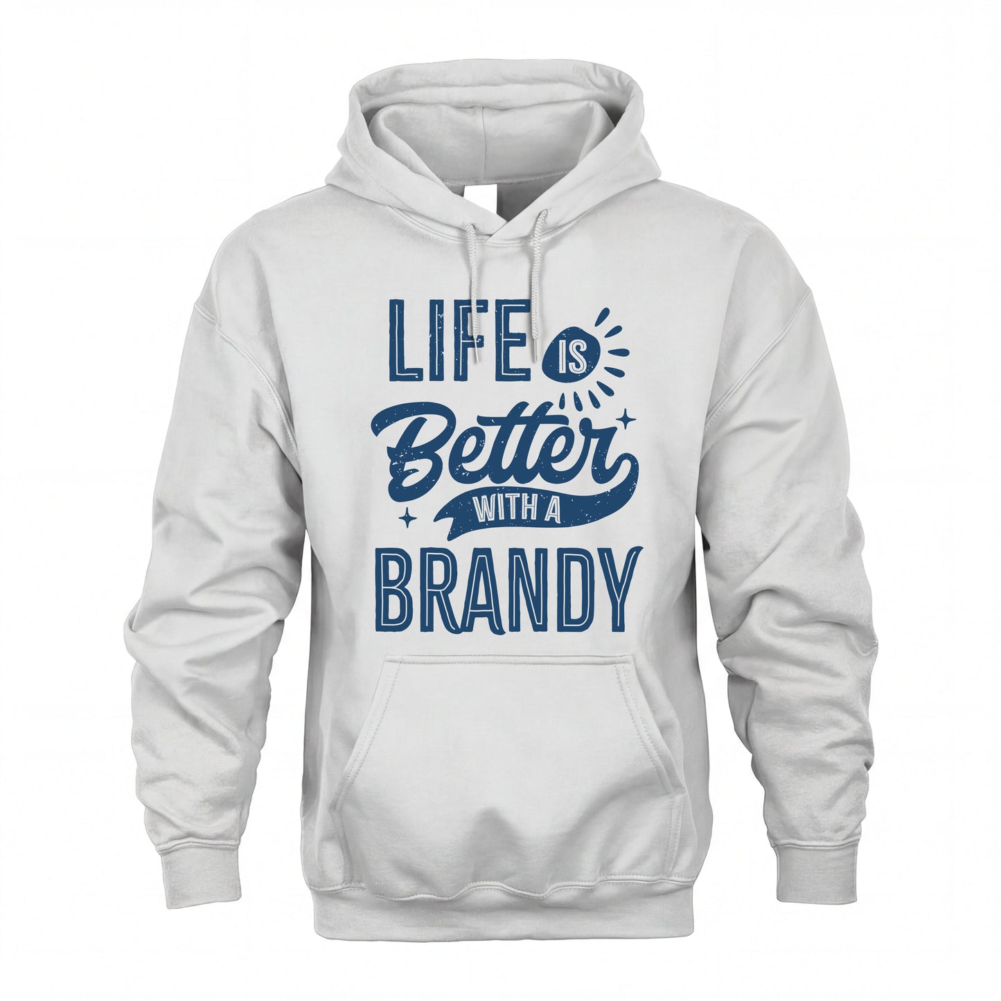 BRANDY HH88-K2–Personalized Name Quote T-Shirt Life Is Better With Unisex Gift