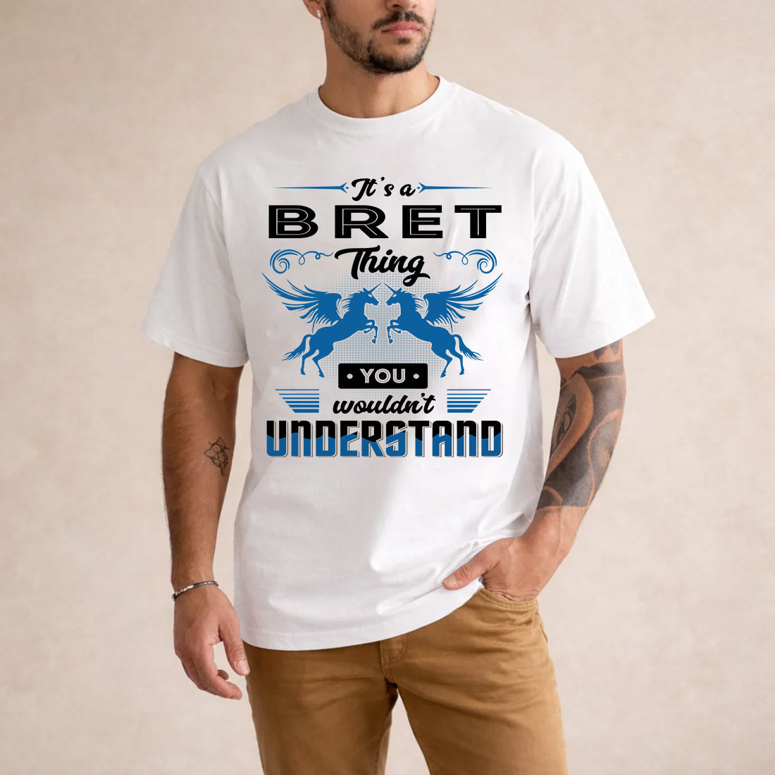 BRET KTT-TT38 It’s a/an NAME Thing, You Wouldn’t Understand – Personalized Name T-Shirt