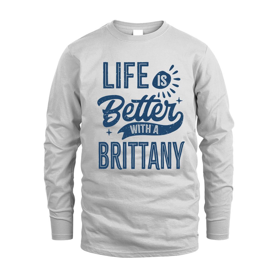 BRITTANY HH88-K2–Personalized Name Quote T-Shirt Life Is Better With Unisex Gift