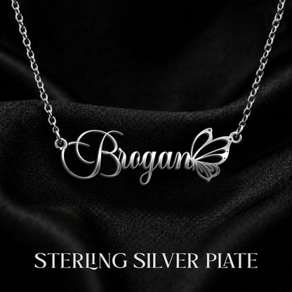 BROGAN T02 Custom Name Necklace, Personalized Name Necklace, Birthday Gift, Christmas Gift for Her