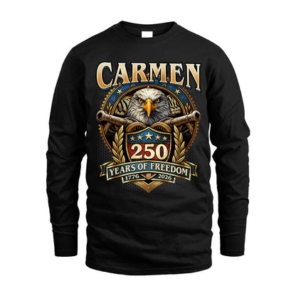 CARMEN REVOLUTION-250USA-KTT...250 Years Of Freedom 1776-2026