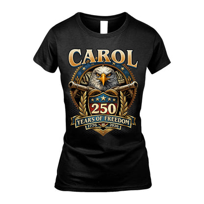 CAROL REVOLUTION-250USA-KTT...250 Years Of Freedom 1776-2026
