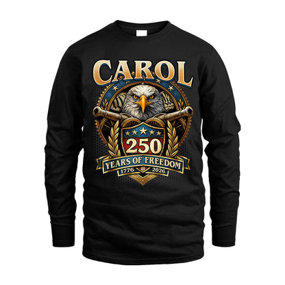 CAROL REVOLUTION-250USA-KTT...250 Years Of Freedom 1776-2026