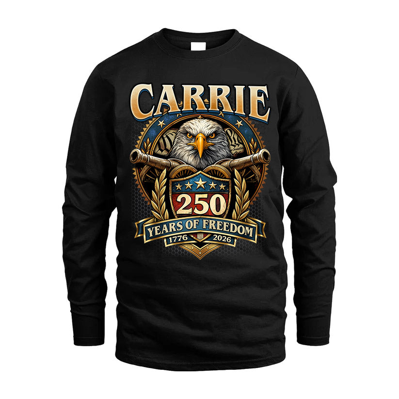 CARRIE REVOLUTION-250USA-KTT...250 Years Of Freedom 1776-2026