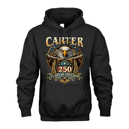 CARTER REVOLUTION-250USA-KTT...250 Years Of Freedom 1776-2026