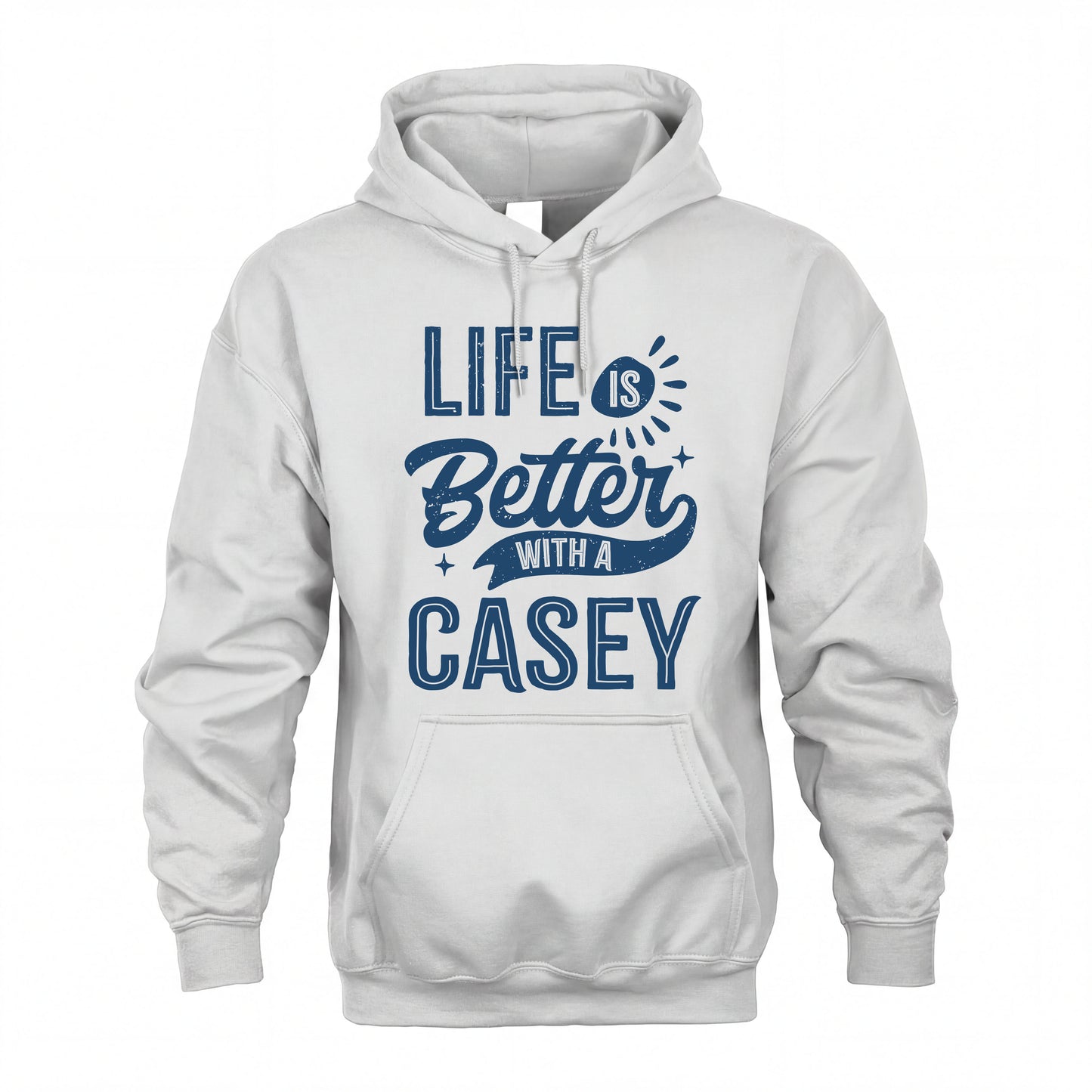 CASEY HH88-K2–Personalized Name Quote T-Shirt Life Is Better With Unisex Gift