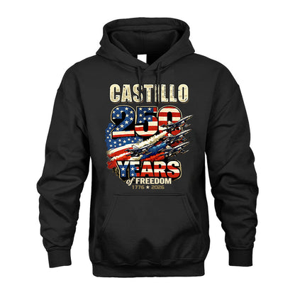 CASTILLO 250YEARS-PROUD-250USA...250 Years Of Freedom 1776-2026