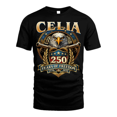 CELIA REVOLUTION-250USA-KTT...250 Years Of Freedom 1776-2026