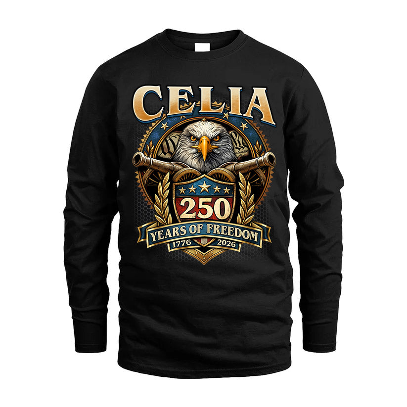 CELIA REVOLUTION-250USA-KTT...250 Years Of Freedom 1776-2026