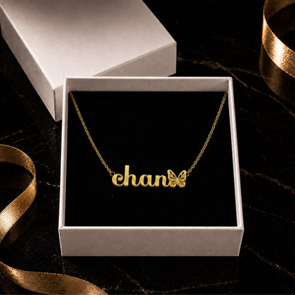 CHAN The Classic Personalized Name Necklace