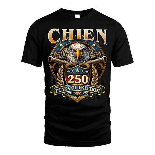 CHIEN REVOLUTION-250USA-KTT...250 Years Of Freedom 1776-2026