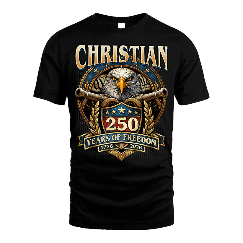 CHRISTIAN REVOLUTION-250USA-KTT...250 Years Of Freedom 1776-2026
