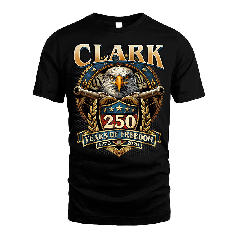 CLARK REVOLUTION-250USA-KTT...250 Years Of Freedom 1776-2026