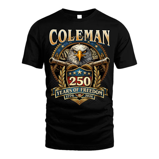 COLEMAN REVOLUTION-250USA-KTT...250 Years Of Freedom 1776-2026
