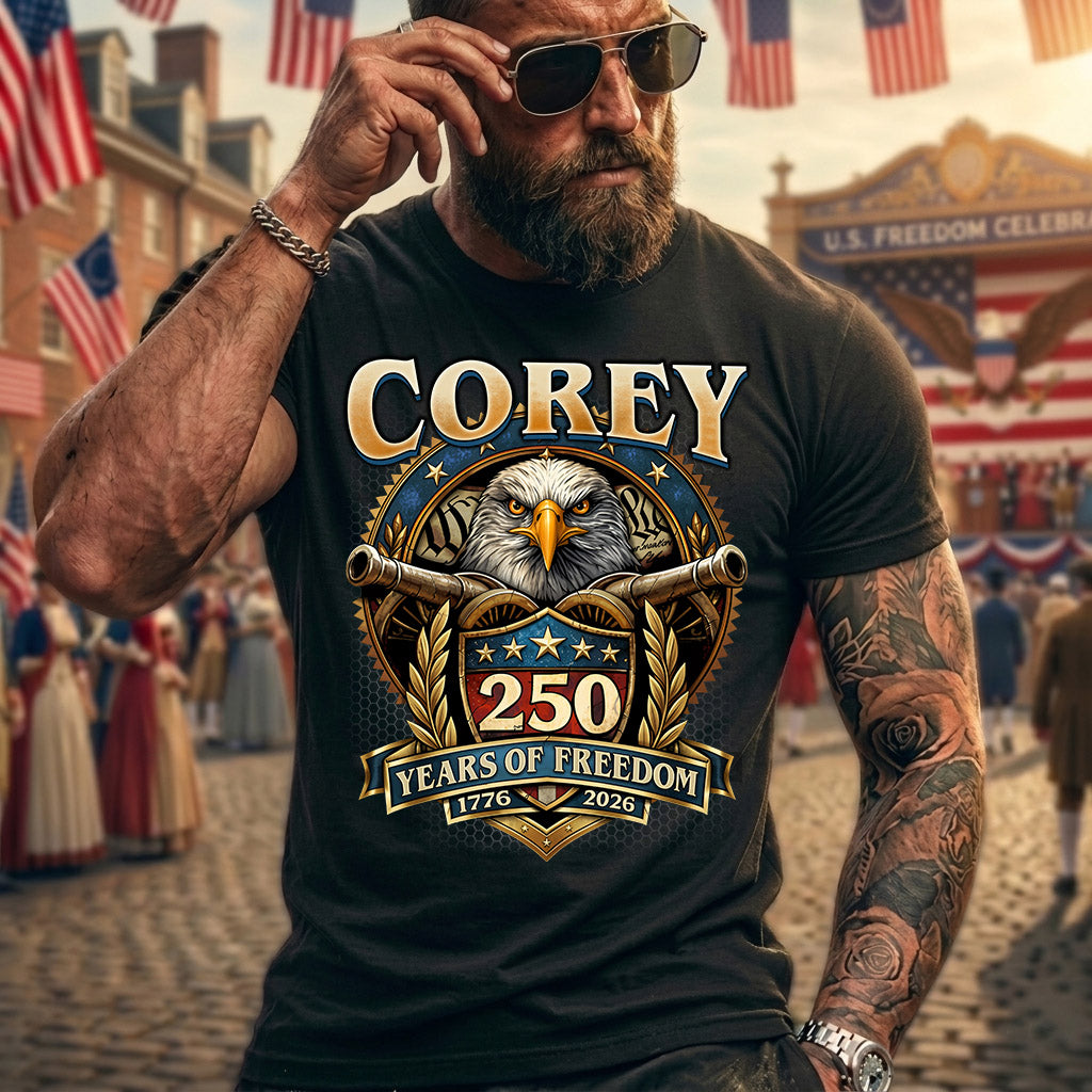COREY REVOLUTION-250USA-KTT...250 Years Of Freedom 1776-2026